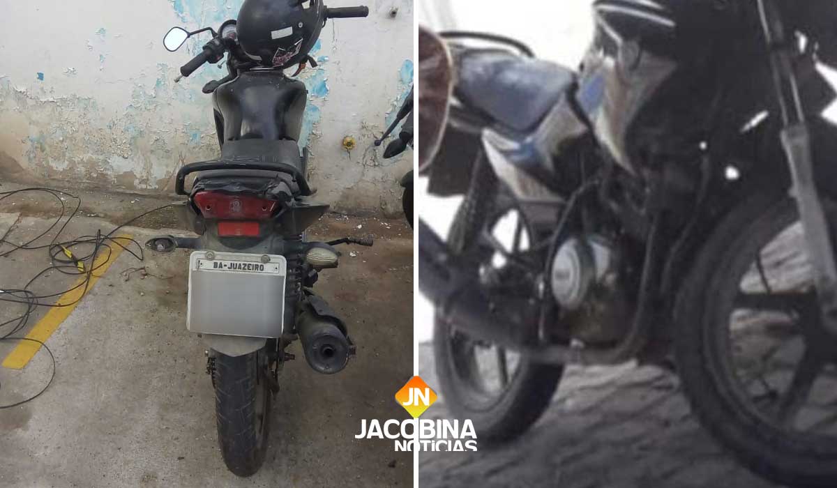 SMTT recupera moto furtada na feira livre de Jacobina