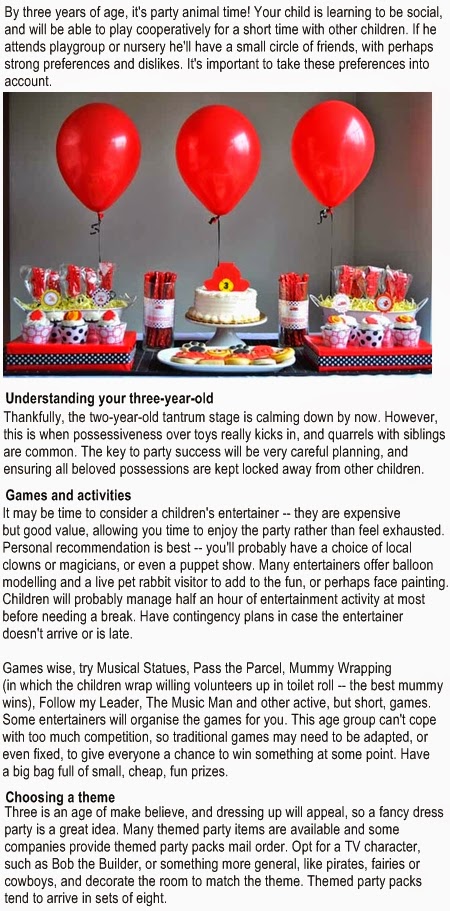 3rd birthday party themes