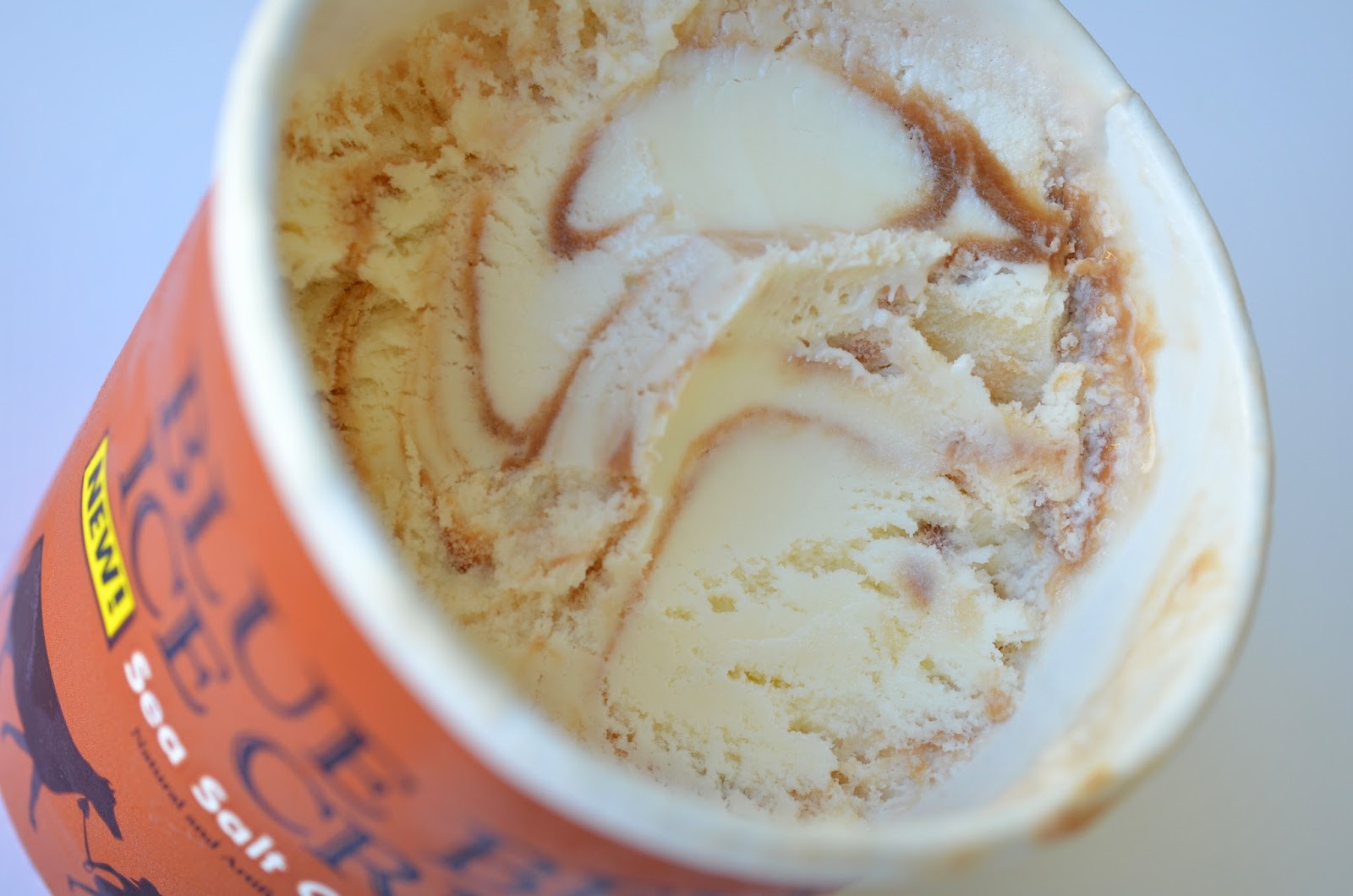 food and ice cream recipes REVIEW Blue Bell Sea Salt Caramel