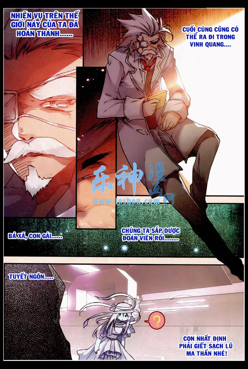 Thiếu Nữ Phá Hoại Và Ma Thần Tân Nương Chap 4 - Next Chap 5