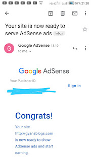 AdSense approval