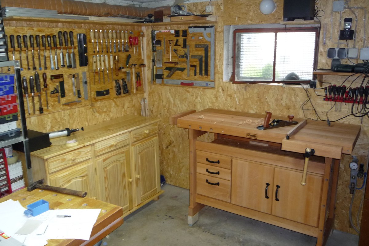 Michas Holzblog: Werkstatt optimieren - Teil 4 (Finale)