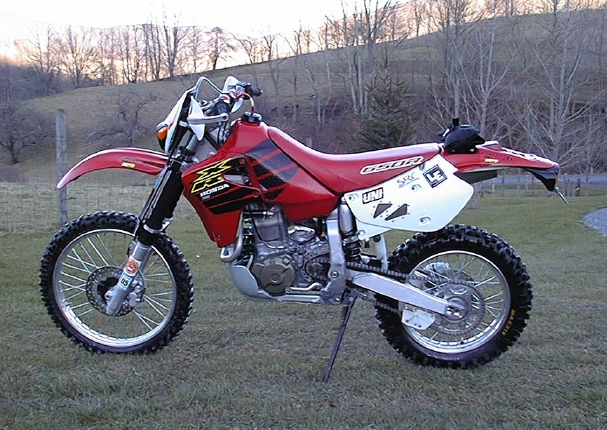 Honda xr650r test #5