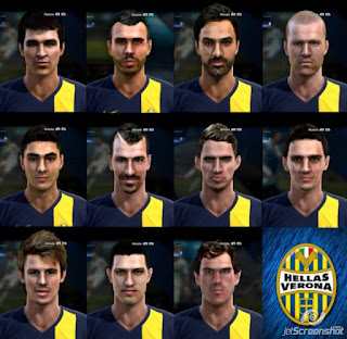 Pack de face Hellas Verona Pes 2013