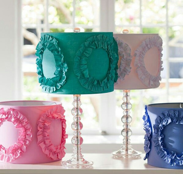 girly lamp shades