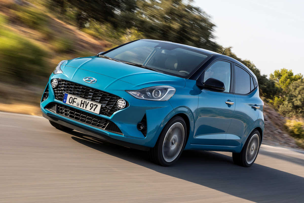 Hyundai's 2020 i10 Brings Full-Sized Tech Into Smallest Hatchback ...