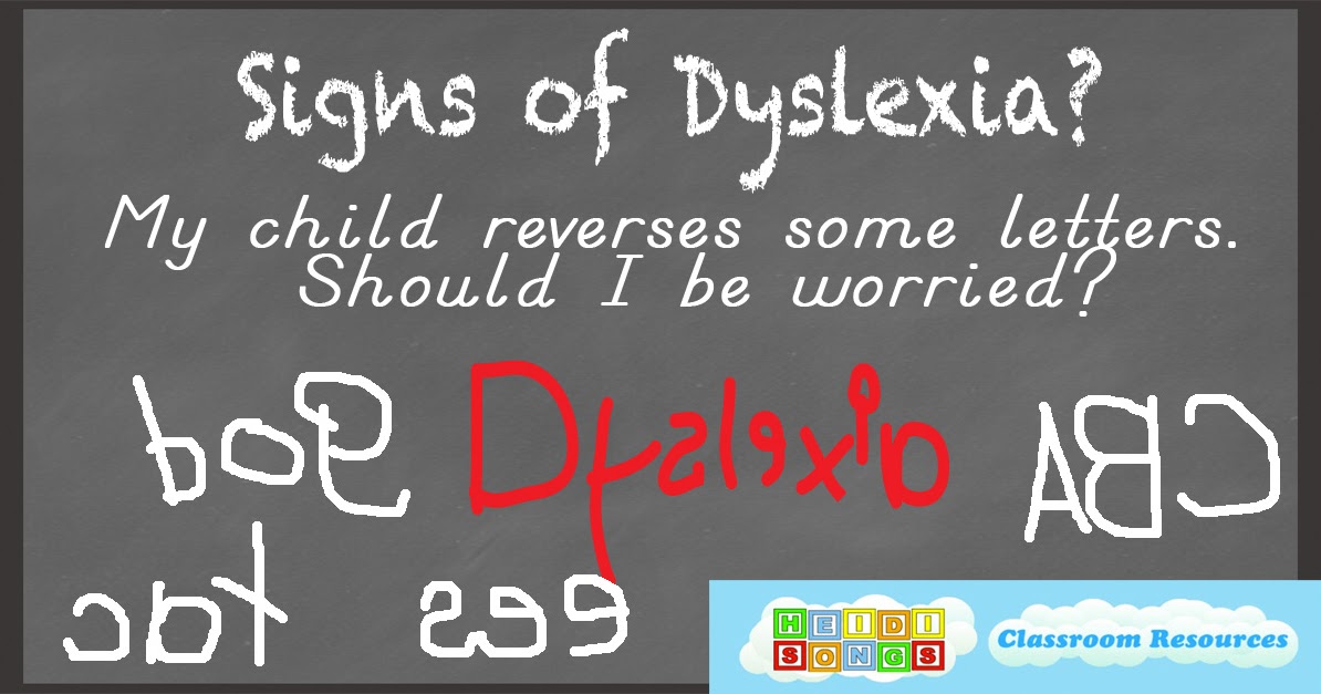 Signs of Dyslexia?