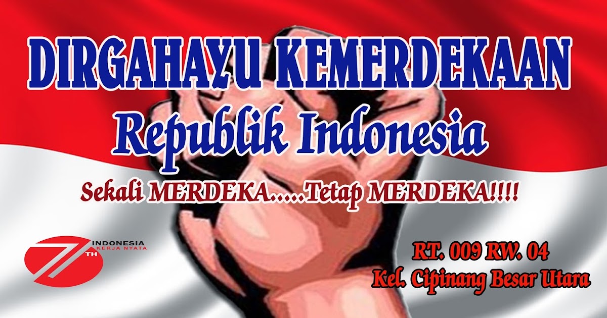 SPANDUK 17an atau HUT KEMERDEKAAN RI , BISA PESAN DI ARIYANI STEMPEL JL