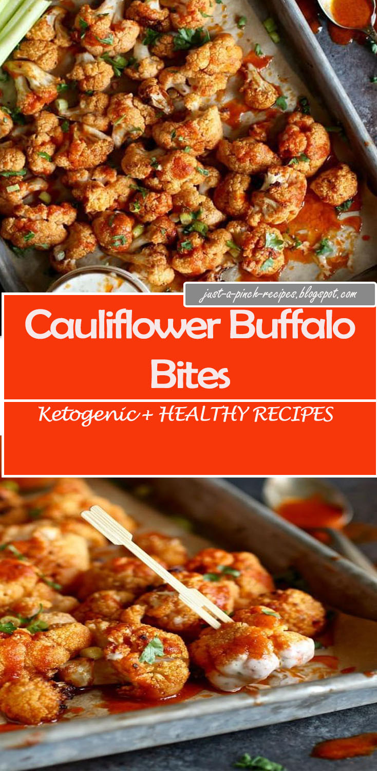 Cauliflower Buffalo Bites Just A Pinch Recipes