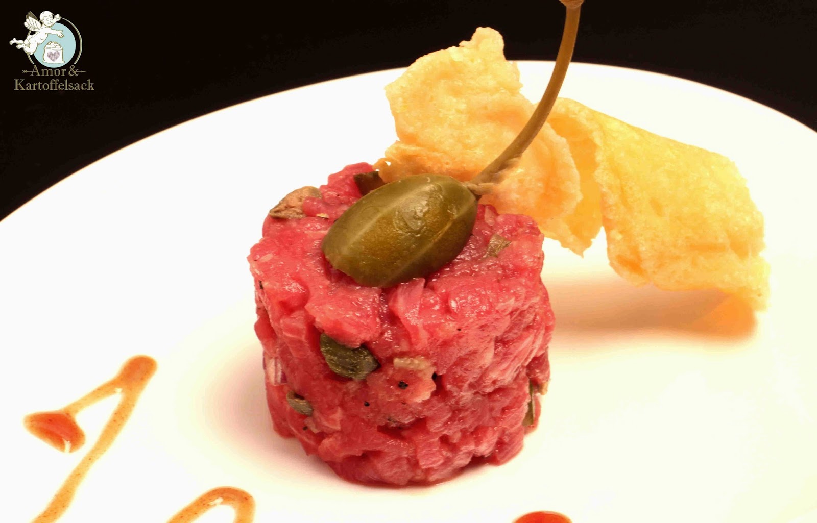Amor&amp;Kartoffelsack: Whisky-Dinner 2: Tartar vom Angus-Rind mit ...