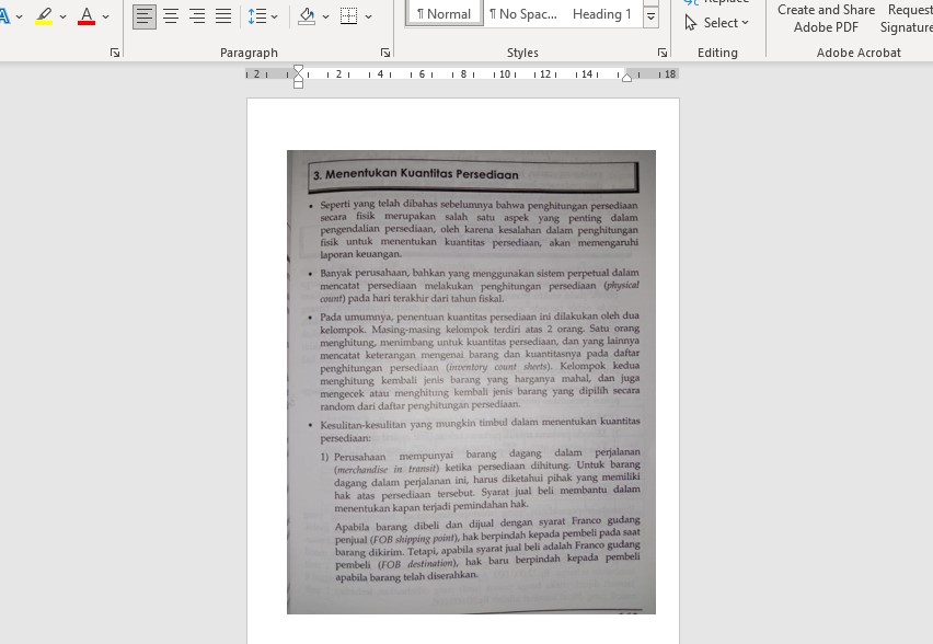 Cara Mengubah Teks Gambar ke Word Dengan Rapih - CERITA DARI DEKER