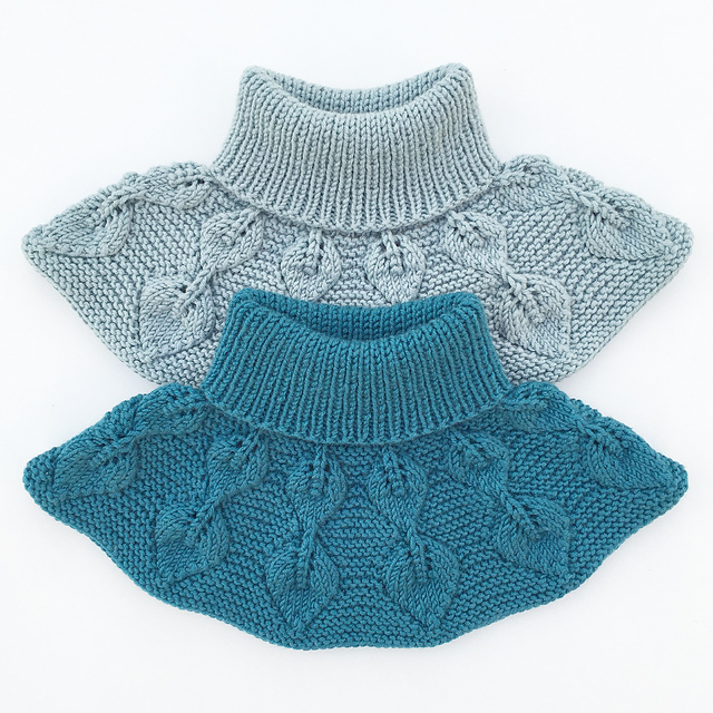 Striped Knitted Tube Scarf