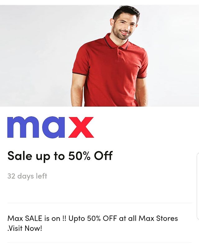 Max Fashion Kuwait - MAX SALE UPTO 50% OFF