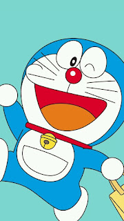 Wallpaper Whatsapp iPhone Doraemon 3D kualitas HD 01