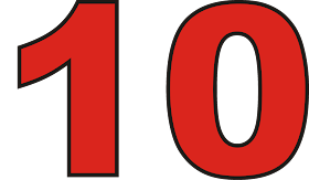 numero 10 rojo, números del 1 al 10, imágenes de números