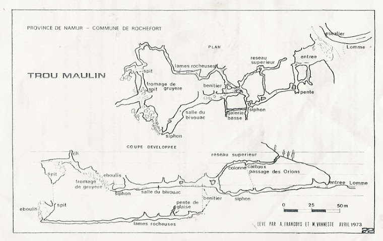 Trou Maulin Francoys Vanneste (coupe) 1973.