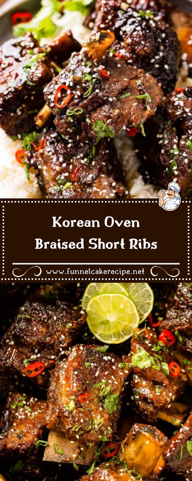 Korean Oven Braised Short Ribs