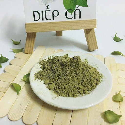 Bột Diếp cá nguyên chất – 100gram – Phù hợp cho da mụn – Thu nhỏ lỗ chân lông – Mờ thâm do mụn