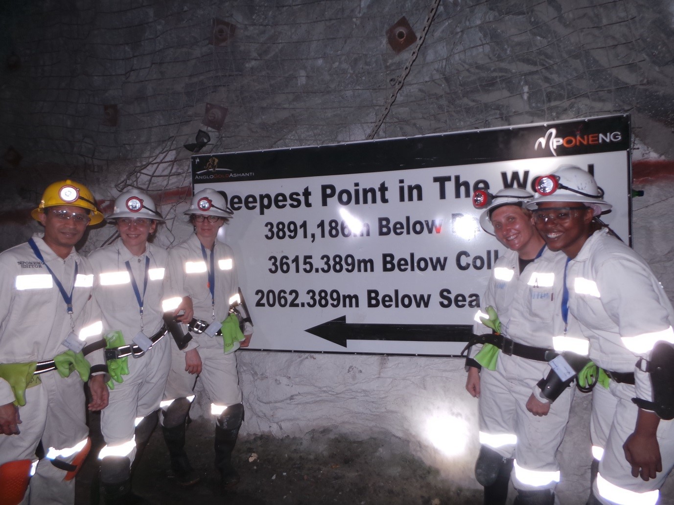 Mining Handbook Canada Stock Journal Mponeng World's deepest Gold Mine