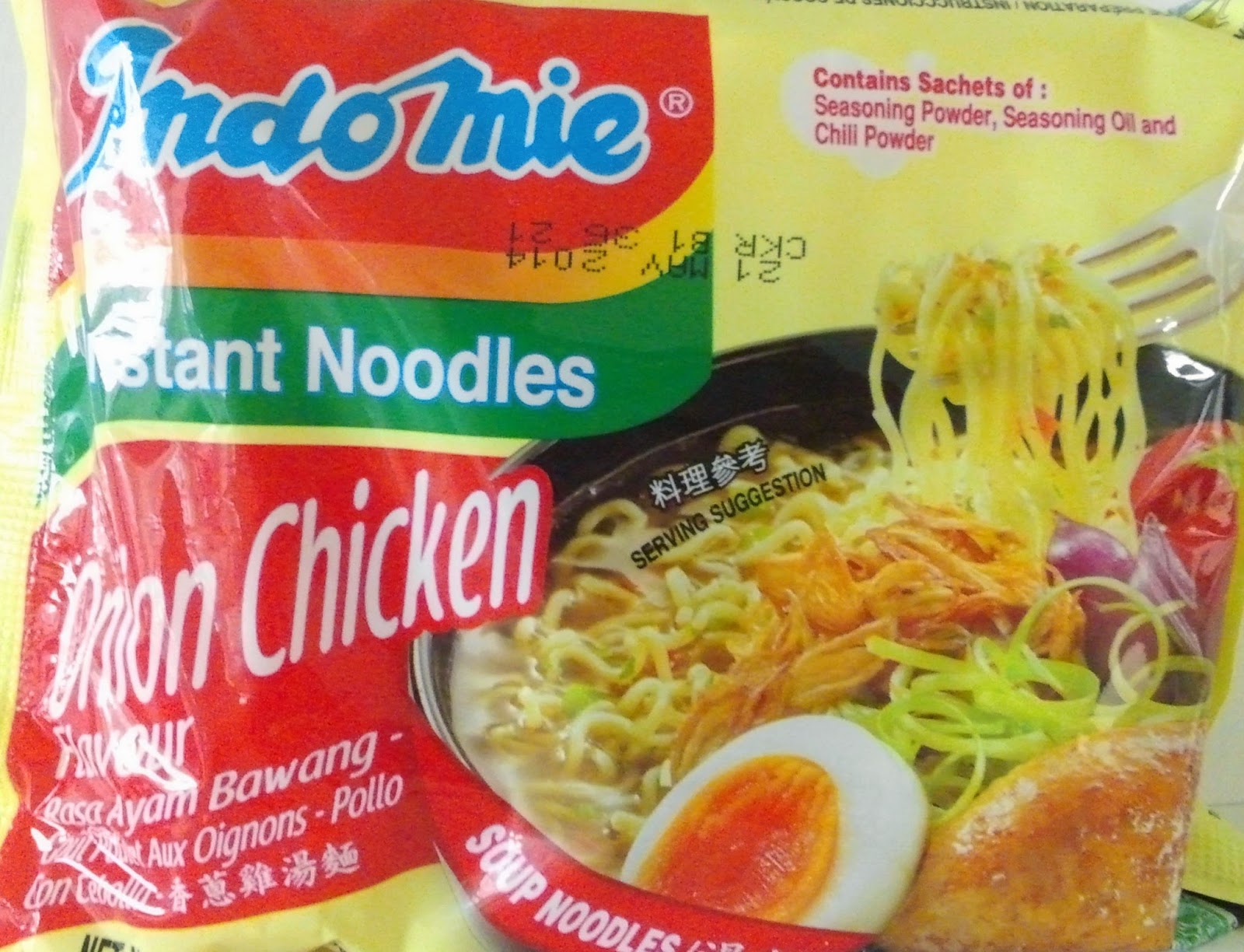 It's a Noodle Bar not a Wine Bar Indomie Instant Noodles Onion Chicken