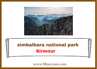 simbalbara national park Sirmour