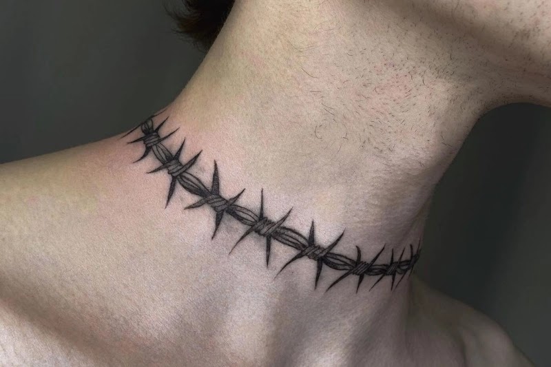 All- Round Neck tattoo designs