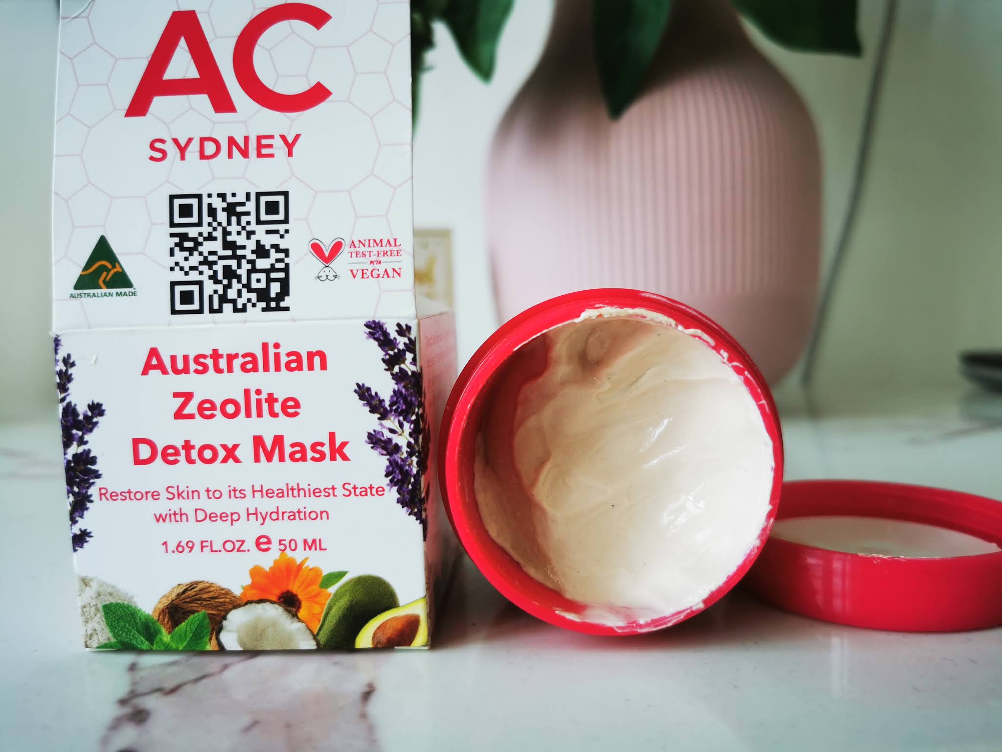 Australian Cosmetics Australian Zeolite Detox Mask & Aqua Recovery