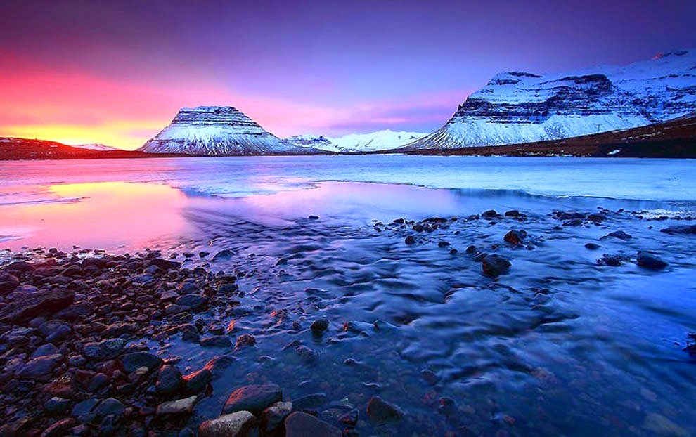 Grundarfjordur, Iceland | 10 Places to See Beautiful Sunset Around The World Grundarfjordur, Iceland | 10 Places to See Beautiful Sunset Around The World