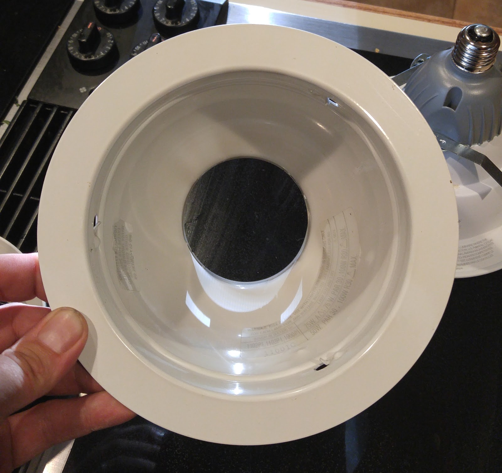 Wes blog LED Retrofit for Lightolier Recessed Cans