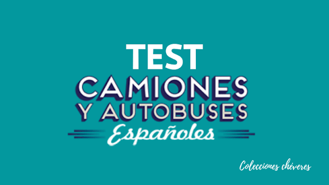 TEST Colección Camiones y autobuses españoles 1/43 Salvat
