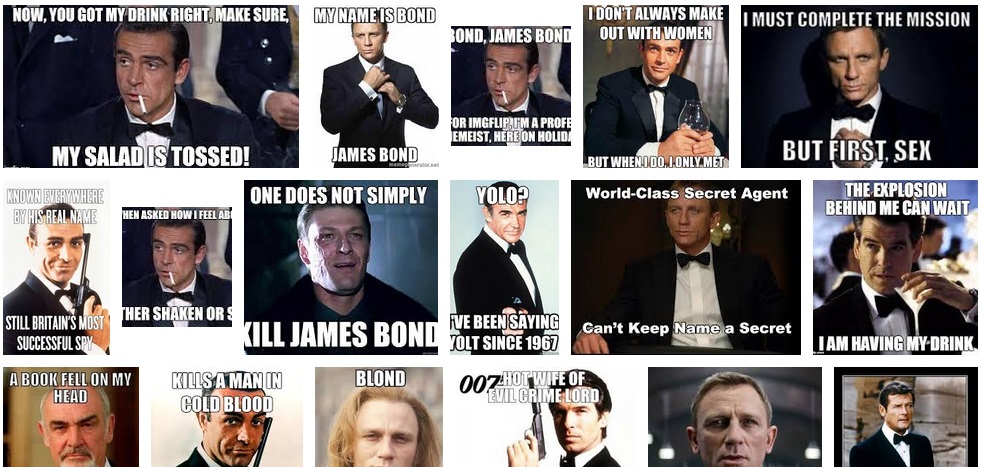 Create your own images with the the queen and 007 james bond meme generator...