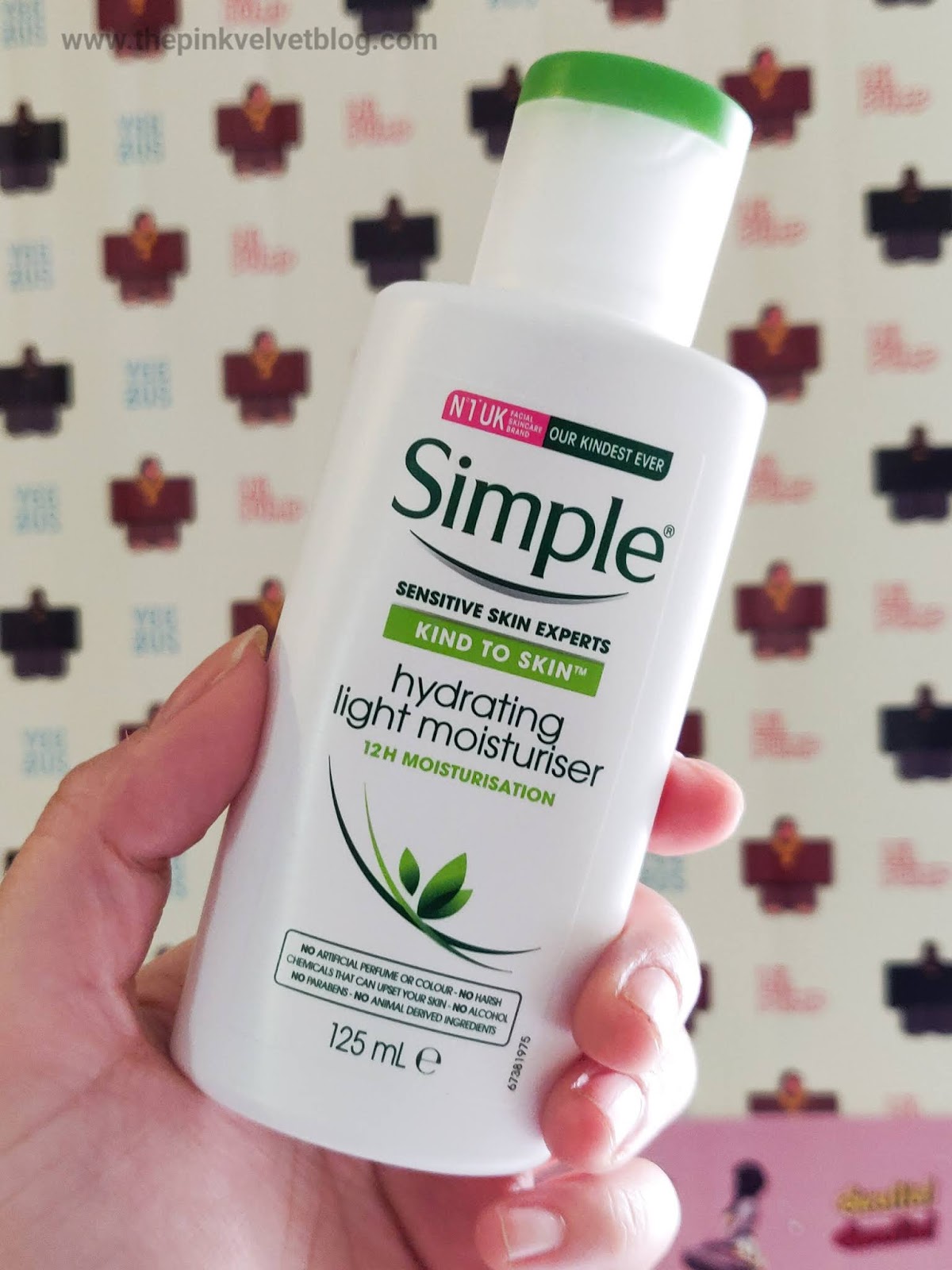Simple Skincare Hydrating Light Moisturizer Review The Pink Velvet Blog