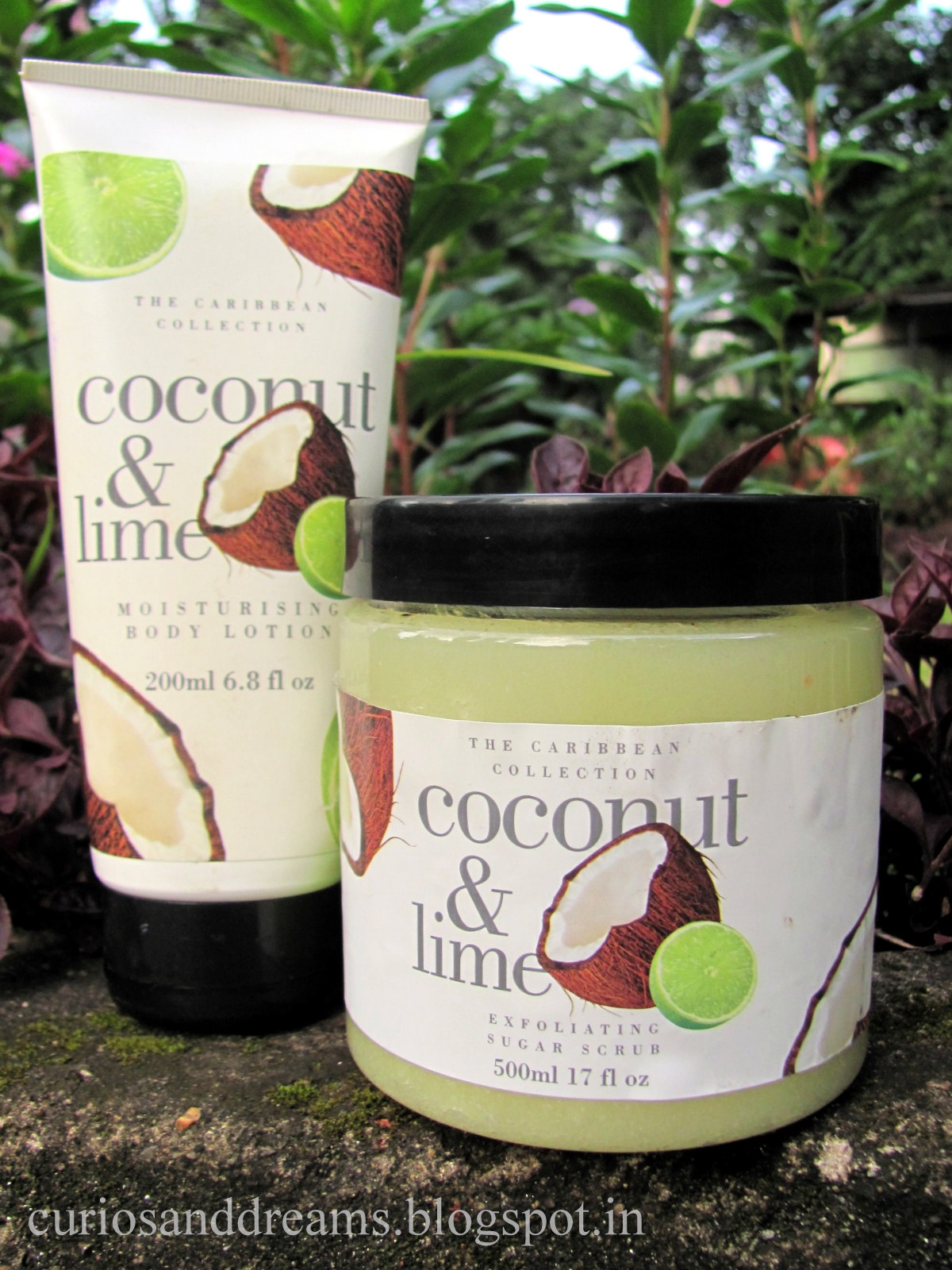 The Caribbean Collection Coconut & Lime Body Lotion and Scrub
