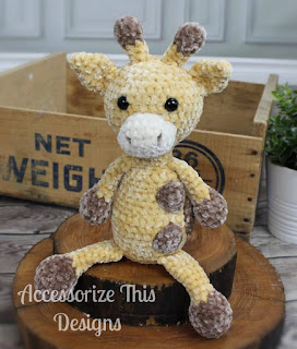 PATRON GRATIS JIRAFA AMIGURUMI 42224