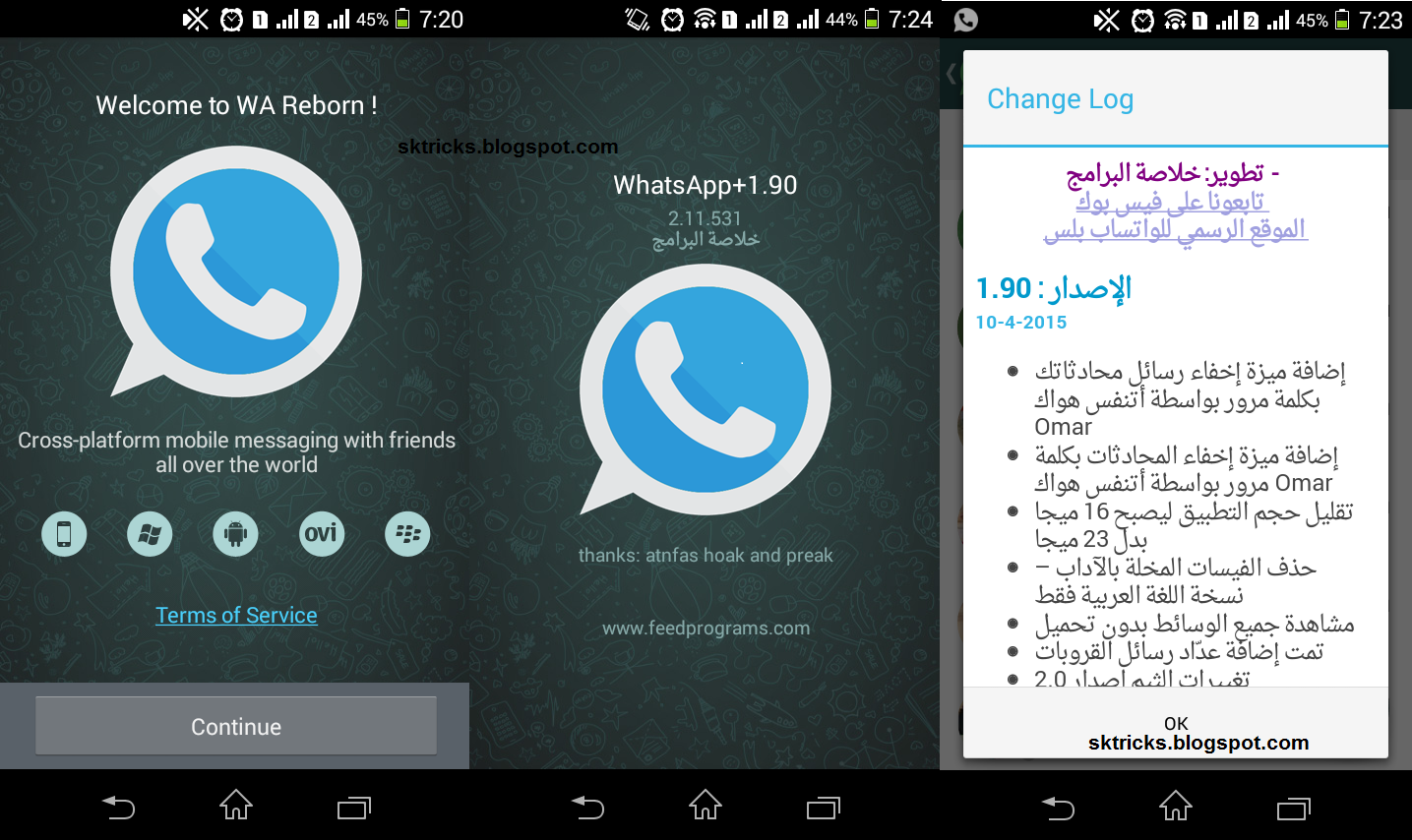 Whatsapp plus son versiya