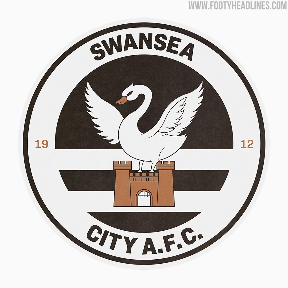 Swansea City Unveil New Crest For 202122 Season Footy Headlines