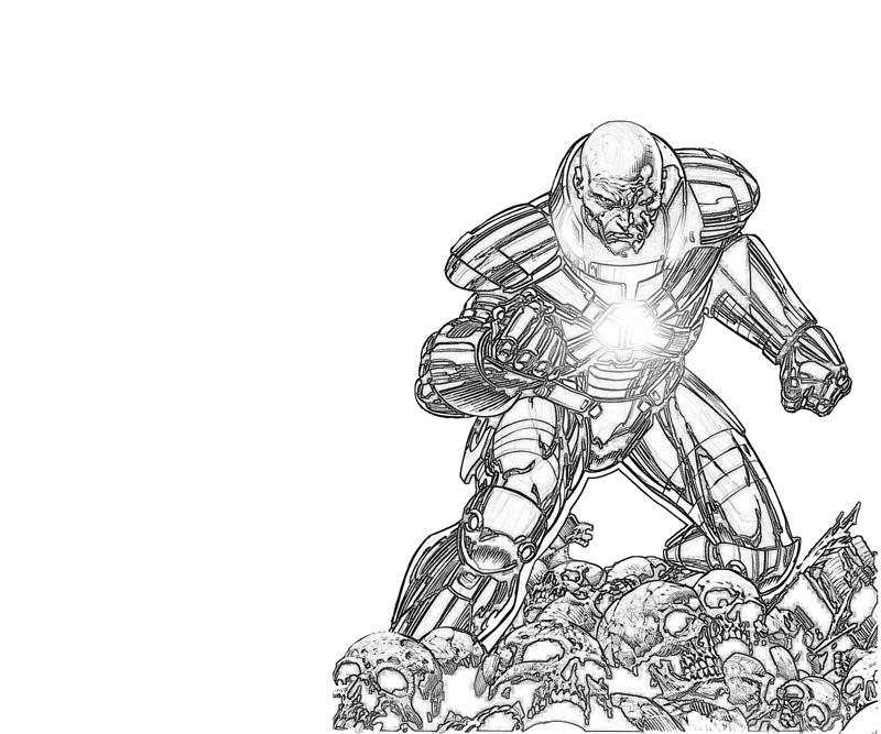 lex-luthor-armor-coloring-pages