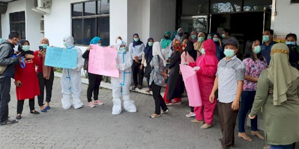 Gaji 2 Bulan Belum Dibayar, Nakes RS Permata Bunda Medan Ramai-ramai Demo