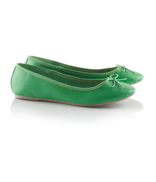 h&m pointed ballet pumps