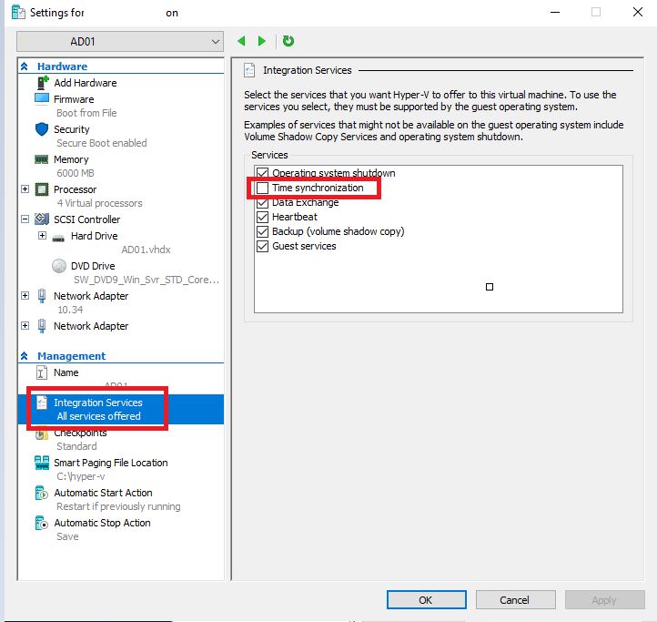 Blog Cabo de Rede w32time usando Local CMOS Clock