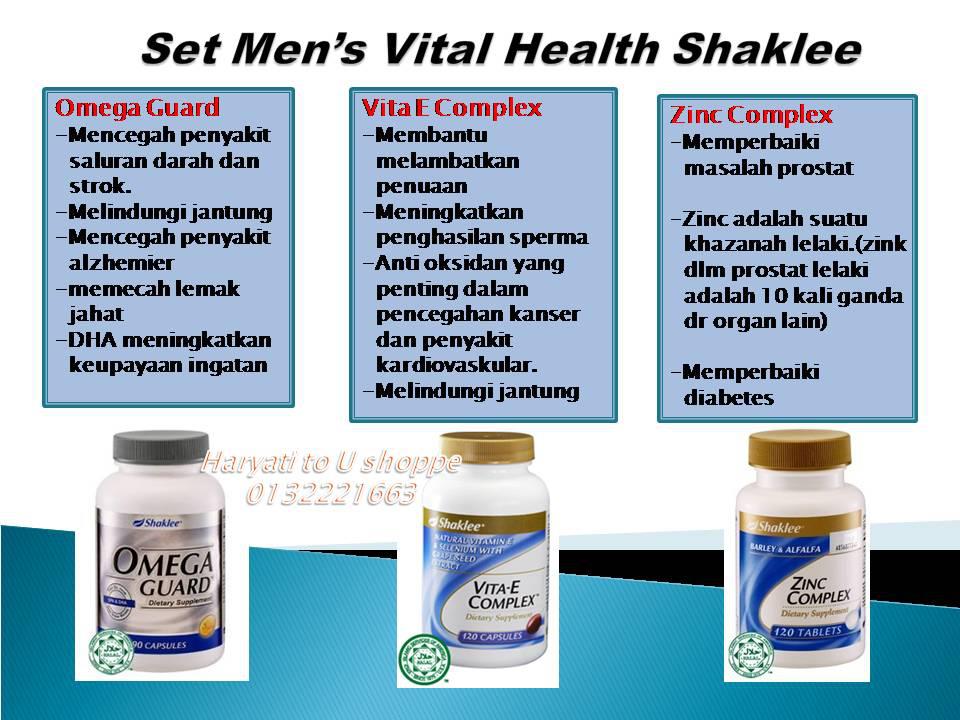 Vitamin Yati: Vitamin Shaklee Untuk Lelaki yang 