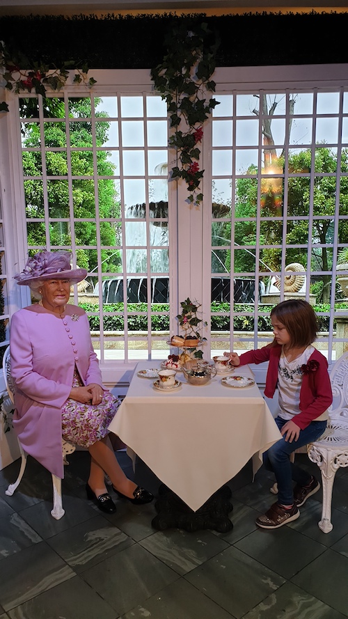 tea with the queenmadame tussauds