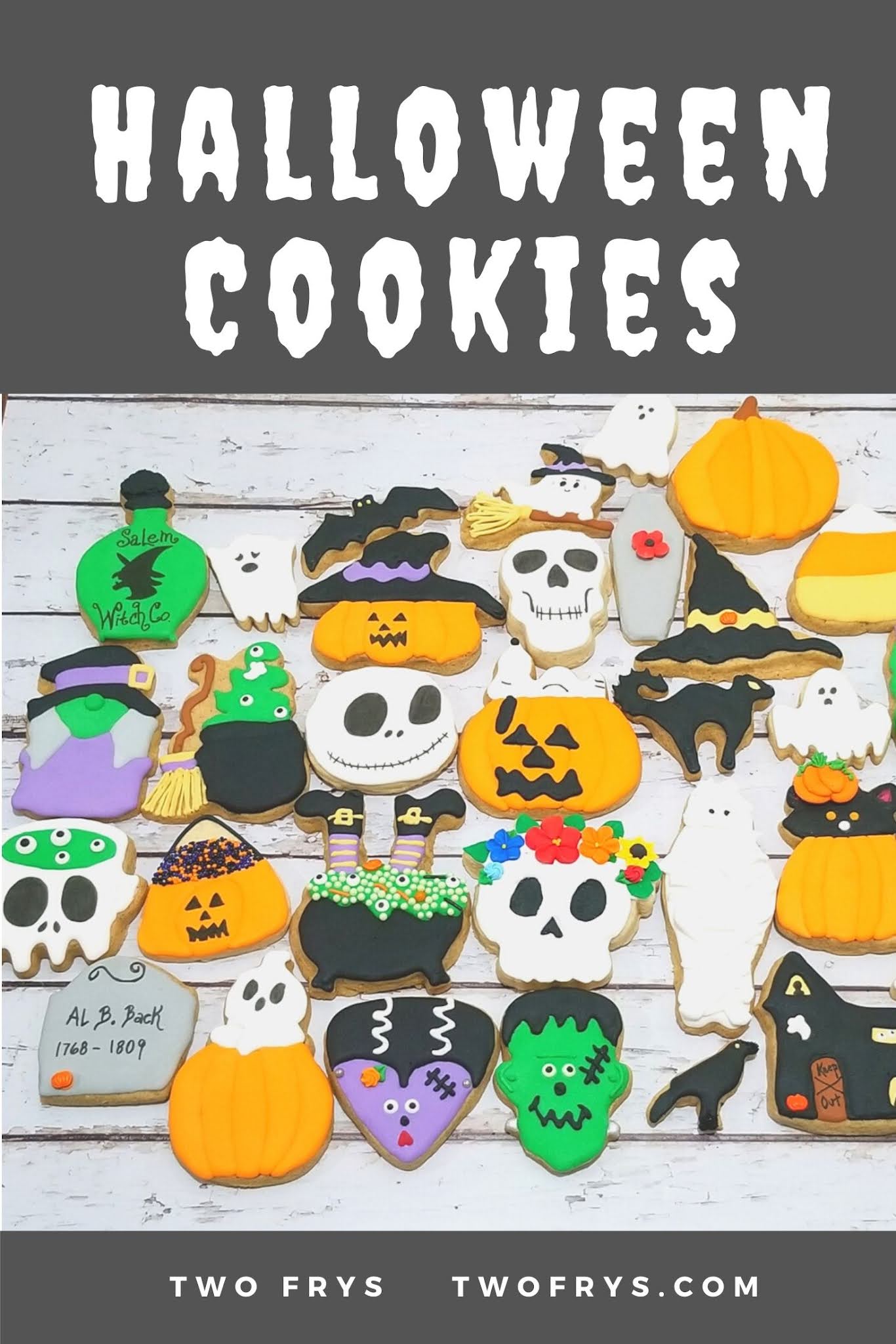 Two Frys: Halloween Cookies