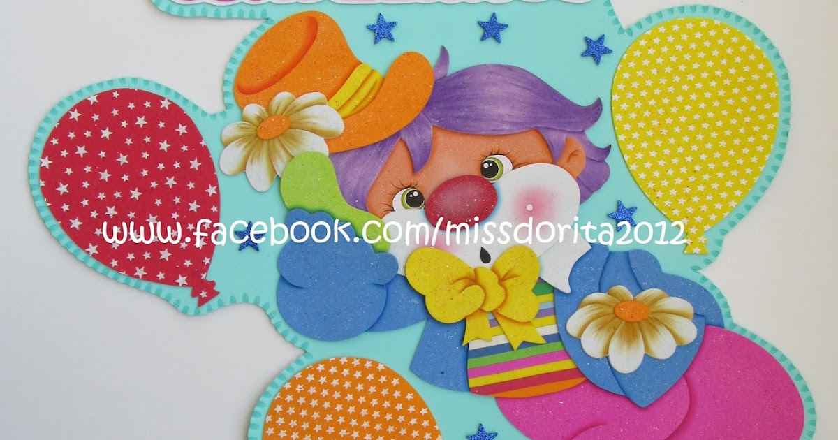 Manualidades en Foami Miss Dorita: Mi cumpleaños en Foami