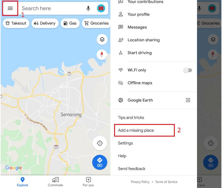 Cara Menambahkan Tempat Di Google Maps [Ponsel & Pc] - Klik Refresh