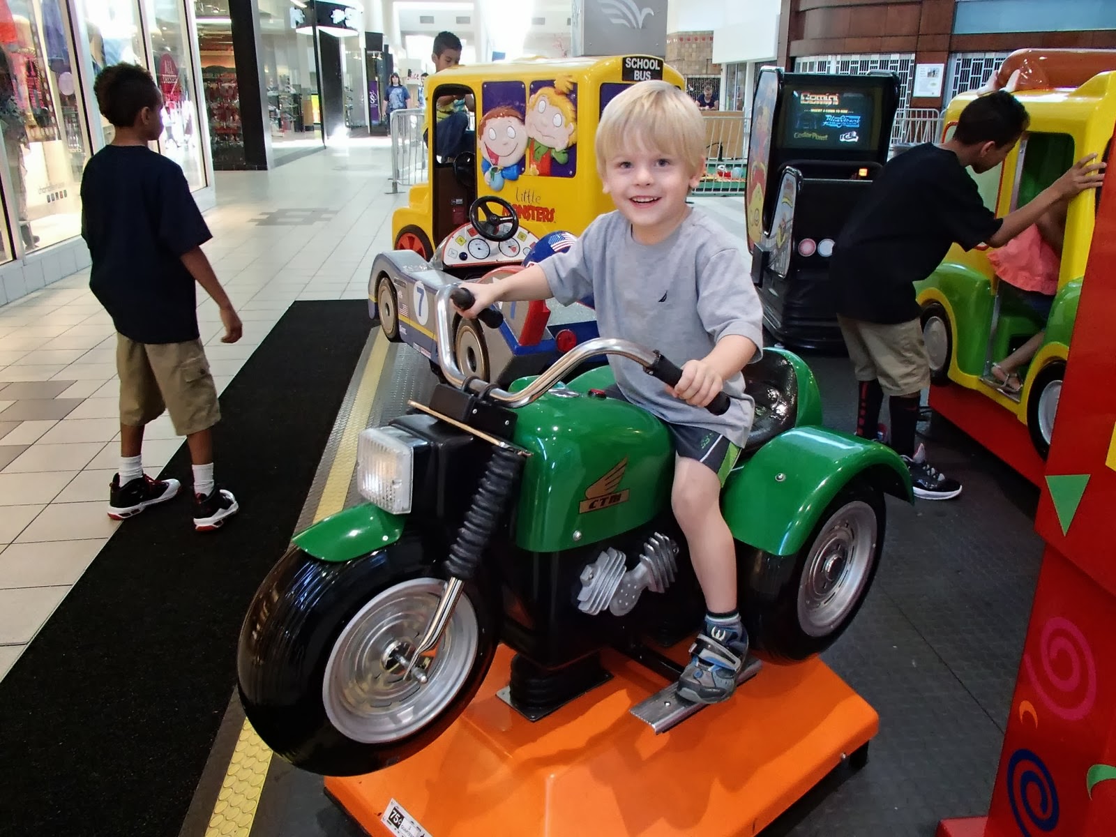 Raising the Barrs: Mall Rides