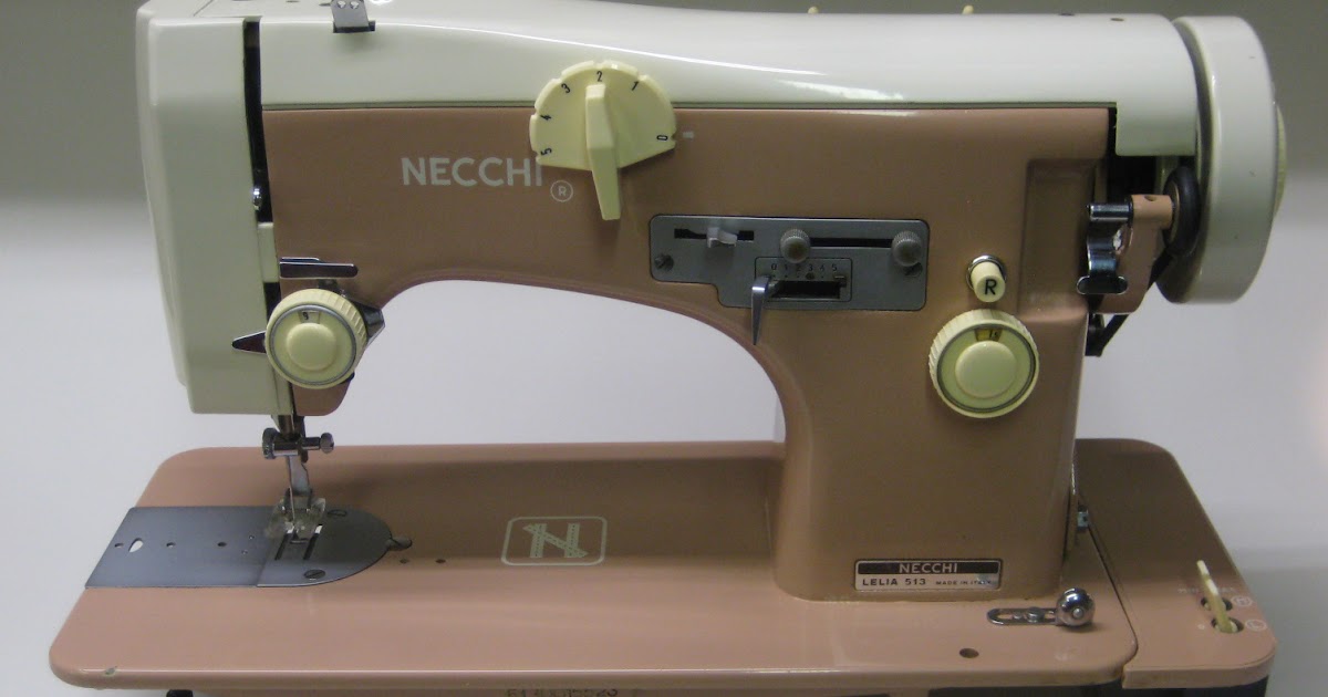 MI Vintage Sewing Machines: Necchi Lelia 513 (1961)