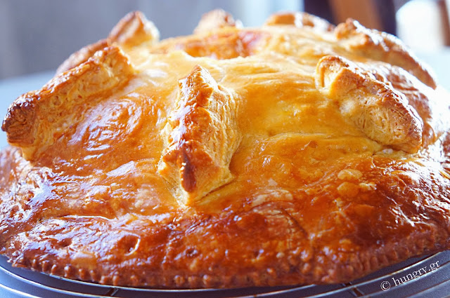 Ham & Cheese Pie in Puff Pastry