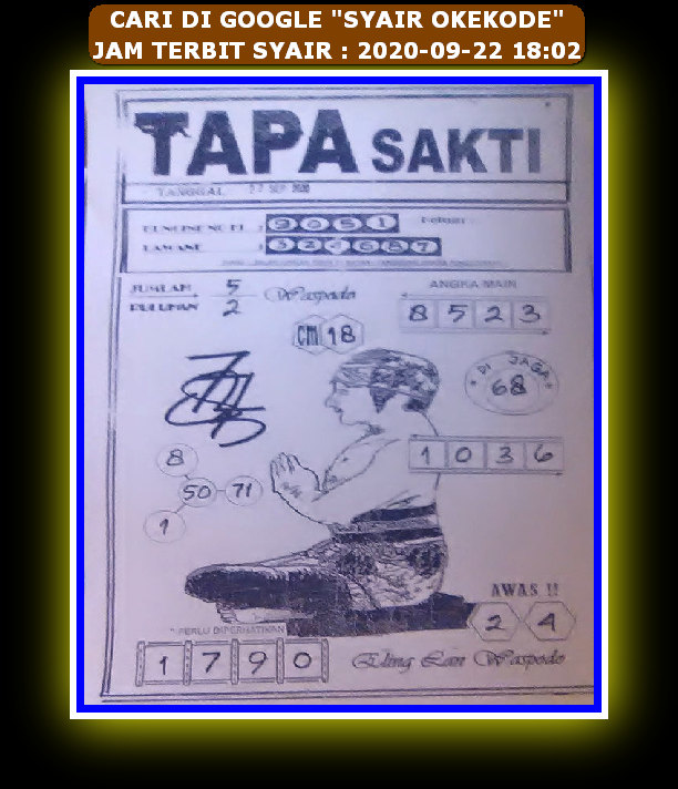 1 New Message Kode Syair Hongkong 22 September 2020 Forum Syair Togel Hongkong Singapura Sydney