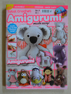 Front cover of Total Crochet Amigurumi Made Easy magazine, No. 3 issue